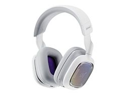 Logitech G Astro A30 LIGHTSPEED Cuffie Gaming Wireless, Bluetooth, Dolby Atmos, Braccio Rimovibile, Batteria da 27 ore, USBC, per Xbox, PS5, PS4, Nintendo Switch, PC, Android - Bianco