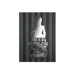 Cinereplicas Środa - To jest mój czas na pisanie Czarny Zeszyt - 14,5 x 21 cm - Oficjalna licencja