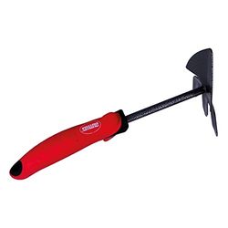 Amig - Lance et fourche de jardinage avec poignée ABS et corps en acier pour le travail dans le jardin et la plantation à la maison | Outils de verger faciles à manipuler en rouge et noir | Dimensions