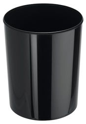 HAN 18200-13, corbeille à papier design i-Line, moderne au look stylé élégant de haute brillance. Qualité premium, 20 litres, noir