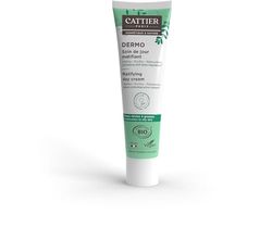 CATTIER Cura del giorno Opacificante Bio - Viso - Pelle Mista a Grassa, 40 ml