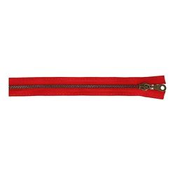 Opti Zip Fastening, 00722 Red, 20 cm