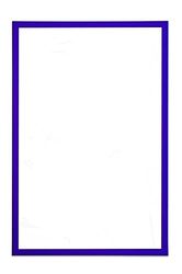Bi-Office MM03001411 Pannello Magnetico Cancellabile a Secco, 60x40, Viola