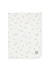 Jollein Couverture pour bébé en jersey - On The Go - 75 x 100 cm - 100% coton - Pour berceau de bébé - 1.0 TOG - Certifié Oeko-Tex - Jersey doux