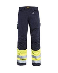 Multinorm vinter bundbyxor marinblå/gul, D100, 8933, 1