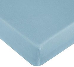 Träumeland TT02131 hoeslaken Jersey oceaanblauw, 40 x 90 cm, meerkleurig