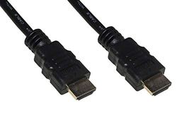 LINK - Cable HDMI 1.4 con ethernet de 4 kx2 k, contactos dorados, cobre, 3 m, color negro