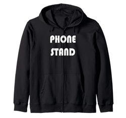 Supporto per telefono Felpa con Cappuccio