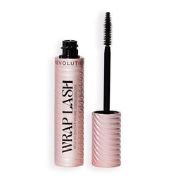 Revolution, Wrap Lash Tubing Mascara negra, resistente al agua y a las manchas, volumen y longitud, vegana y libre de crueldad, 8,5 ml
