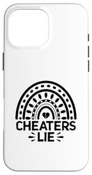 Gli imbroglioni mentono imbroglione cuore spezzato barare Custodia per iPhone 16 Pro Max