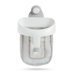 Munchkin Super Scoop Baby Bath Toy Storage Basket & Net, Removable Wall Hanging Bath Tidy, Baby Bath Caddy & Bath Organiser Rack, Shower & Bath Toy Holder, Bathroom Toy Net with Suction Cup & Handle