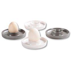 Kesper Ovo 41166, conjunto de 4, cinzento e bege, melamina