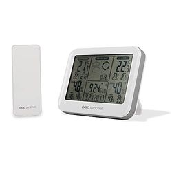 Station météo sans Fil - Météo intérieur extérieur - Instrument météorologique - Station météo avec sonde MeteoStation - HCN0055 SCS Sentinel