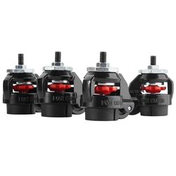 OPLITE - R8 Supreme Castor Wheel - set med 4 hjul för R8 FURY racingsimulator