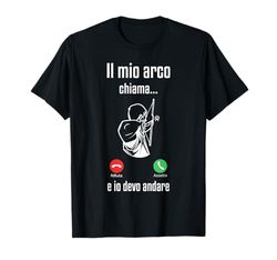 Arco E Frecce Regalo Di Arciere Tiro Con L'arco Il Mio Arco Maglietta