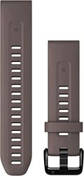 Garmin QuickFit 20 mm wisselarmband van siliconen voor Garmin Fenix 7S-serie, Instinct 2 S-serie, fenix 6S-serie, fenix 5S, Descent Mk2S, D2 Delta S