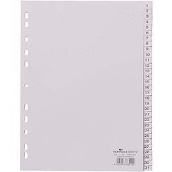 Durable - DURABLE Repertoire en plastique, onglet imprime, format A4
