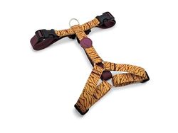 MORSO® Pettorina H regolabile in 5 punti, per cani di taglia grande, Beige e Bordeaux, tg XL
