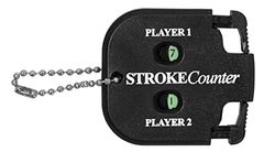 Longridge Golf 2 Player Stroke Counter 2 Player Stroke Counter - Black,