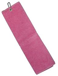 Longridge Toalha de golfe com 3 dobras Longridge Luxury - rosa
