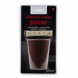 Fournier 102006 - Cube + dés Poker Blister