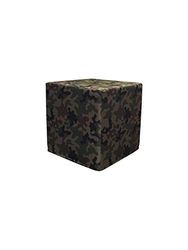 PanQube module 6-MB Pufa VERONA 30 voetplaat zonder borduurwerk, Moro B, 30cm x 30cm x 30cm