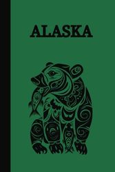 Alaska Journal | Haida Art Bear - Green