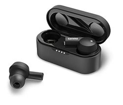 Philips T5505BK/00 In-Ear-Koptelefoon met Microfoon, Volledig Draadloze Oordopjes (Bluetooth, Active Noise Cancelling, Dubbele Microfoons, 8-mm Drivers, Snelle Oplaadfunctie) Zwart - 2020/2021 Model