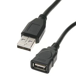 BeMatik - USB 2.0-verlengkabel AM naar AH met 25m voeding