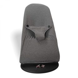 Housse en Coton hypoallergénique, hyperdoux et Respirant pour hamac BabyBjörn® Balance, Soft et Bliss (Anthracite)