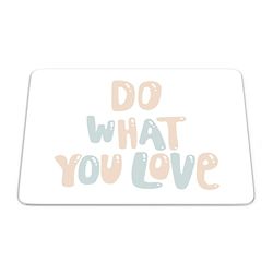 Bonamaison, Rectangle Pop Art Digital Printed Mouse Pad, Non-Slip Base, for Office and Home, Size: 22 x 18 cm