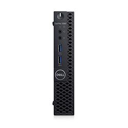 Dell Optiplex 3060 MFF Micro, Flash Hard Drive Intel 3100 MHz H370 UHD Graphics 630