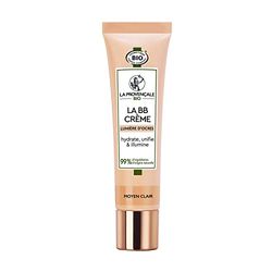 La Provençale Bio - La BB Crema Luce Ocres Certificata Bio - Crema Idratante - Olio di Oliva Bio DOP Provence - Per tutti i tipi di pelle - Tonalità: Medio Chiaro - 30 ml