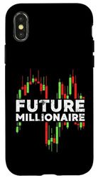 Carcasa para iPhone X/XS Futuro millonario - Crypto Investor Futures Trader Trading