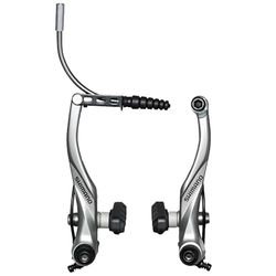 Shimano V-Brake Tylne części zamienne, dorośli unisex, srebrne (srebrne), pojedynczy rozmiar