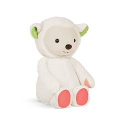 B. 62243455665 Battat Pluche Schaap - Knuffel - Zacht & Wit Lam Wasbaar Speelgoed voor Baby, Peuter, Kinderen - Happyhues - Mimi Meringue - 0 Maanden +