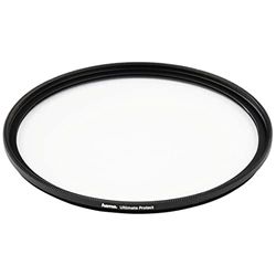 Hama - Filtro de proteção Ultimate (vidro ótico (HR), diâmetro da rosca de 55 mm, espessura da armação de 2,4 mm, rosca frontal, MC8 (multicamada) preto