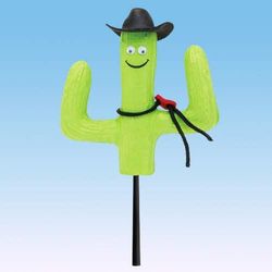Cactus Cowboy Antenna Topper by HappyBalls