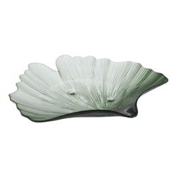 BigBuy Home Vassoio Verde Conchiglia 33 x 31 cm