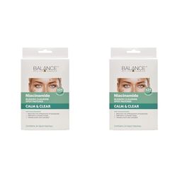 Balance Active Formula Niacinamide Spot Patches - Formulated with Niacinamide and Salicylic Acid. Reduce the Appearance of Blemishes and Redness. Target Breakouts. (Pack of 2)