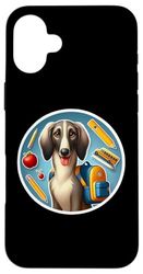 Back To School Sloughi Dog Boys Girls Student Kids Owner New Case for iPhone 16 Plus