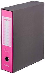 brefio 0201190.RF Enregistreur protocole, Rose Fluo, dos 8 cm