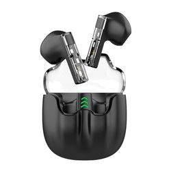 Stereo Bluetooth Dual Pod Earbuds Cool Vision Black