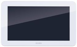 Vimar K42937 Monitor supplementare touch screen vivavoce a colori LCD 7" per kit videocitofonico, 1 alimentatore 40103, completo di staffe per il fissaggio a parete