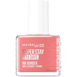 Maybelline New York Super Stay Ink Bonder Nail Lacquer, Hard Gel-Like Colour, Chip-Resistant, Up to 14 Day Wear, Shade 135: Nude Rose, 12ml