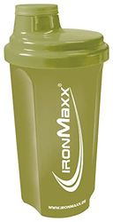 IronMaxx Shaker à protéines - Vert Marine 700 ml | Shaker à protéines avec bouchon vissé, passoire, échelle | anti-fuite, sans BPA, lavable