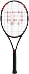 Wilson Raqueta de tenis Pro Staff Precision 103, Fibra de vidrio de carbono, Equilibrio en la cabeza, 285 g, Longitud 69,2 cm