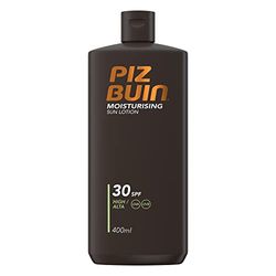 Piz Buin Moisturising Loción Corporal - Crema Solar Protectora Ultra Hidratante, SPF30, Formato 400ml