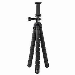 HAMA | Tripé Flex para smartphone e GoPro, 3 pernas e 26 cm, preto