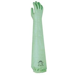 uvex Guanti nitrile-glove,Rubiflex NB80SZ Unisex 10,Verde